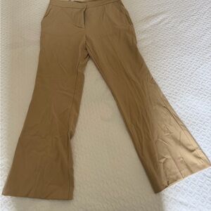 Zara Tan Wide Leg Women's Pants